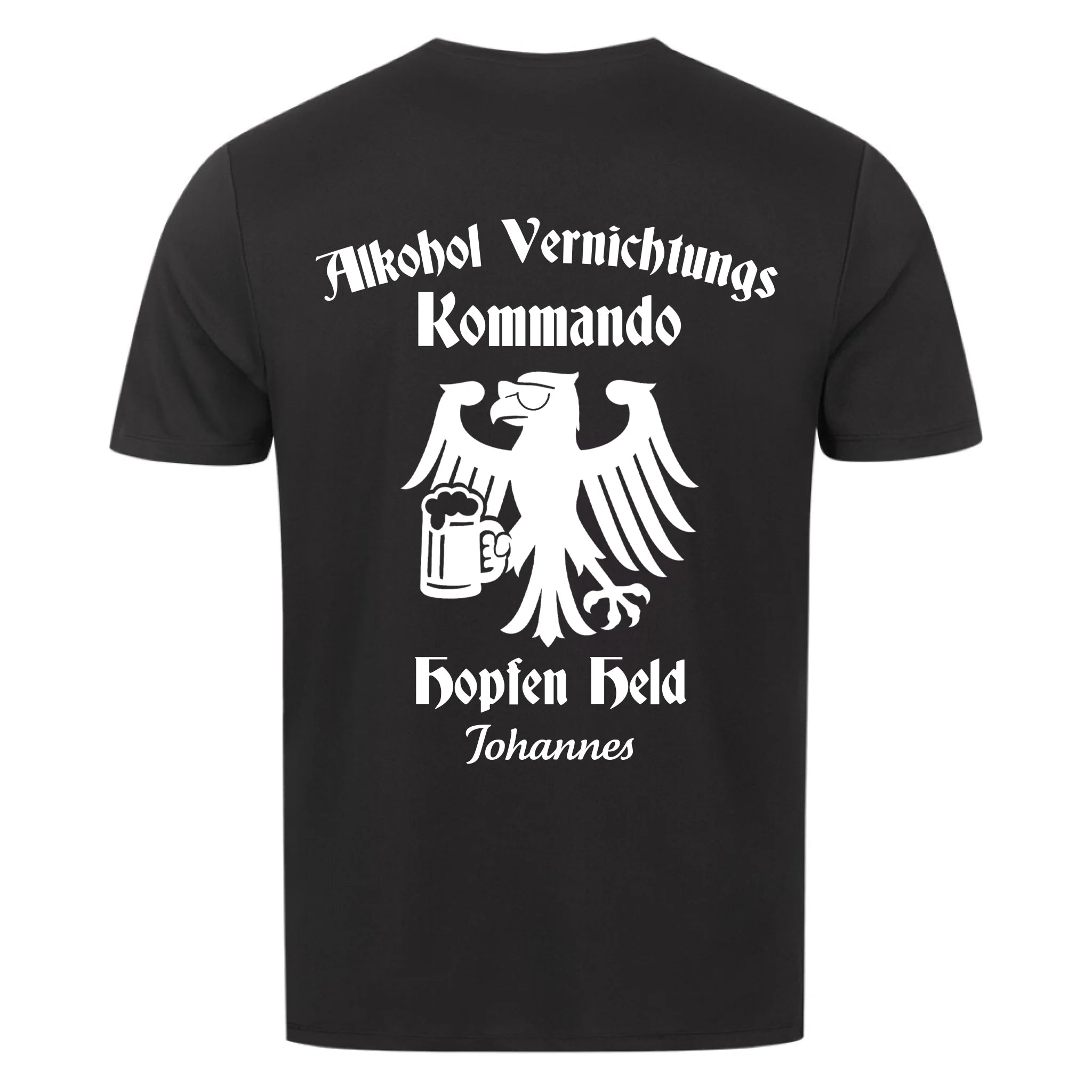 ALKOHOL VERNICHTUNGSKOMMANDO - Personalisierbares Sport Trikot