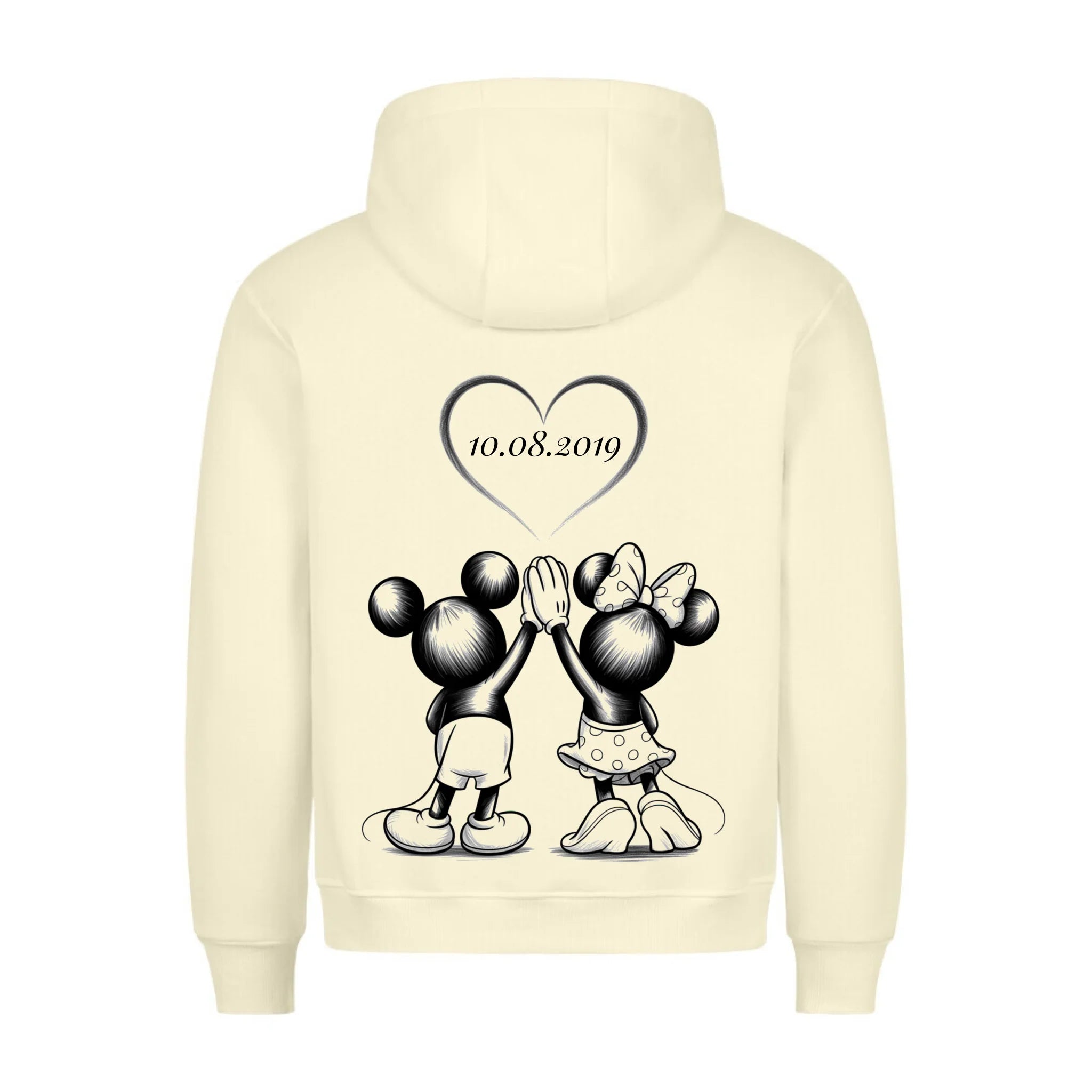 COUPLE MOUSE - Personalisierbarer Hoodie