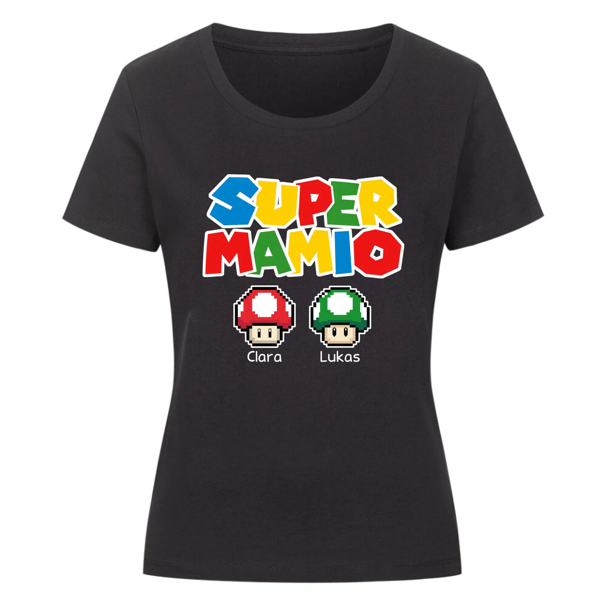 SUPER MAMIO - Personalisierbares T-Shirt Damen