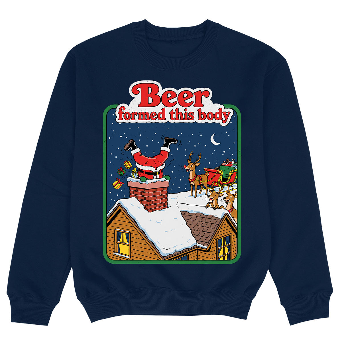 BEER FORMED THIS BODY - Sudadera Premium