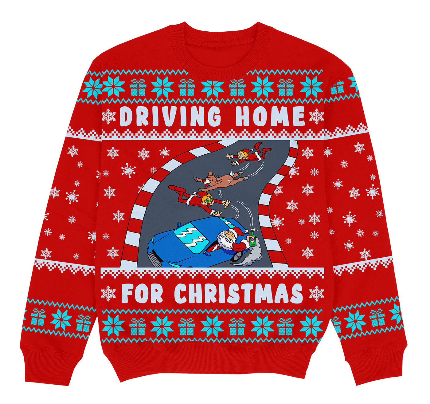 DRIVING HOME - Christmas Ugly Sweater
