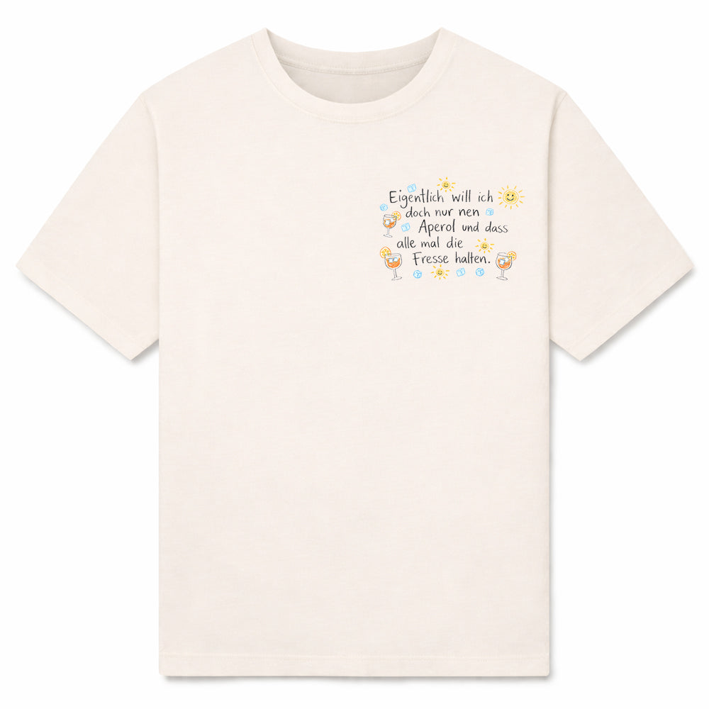 EIGENTLICH APEROL PATCH - Premium T-Shirt Unisex