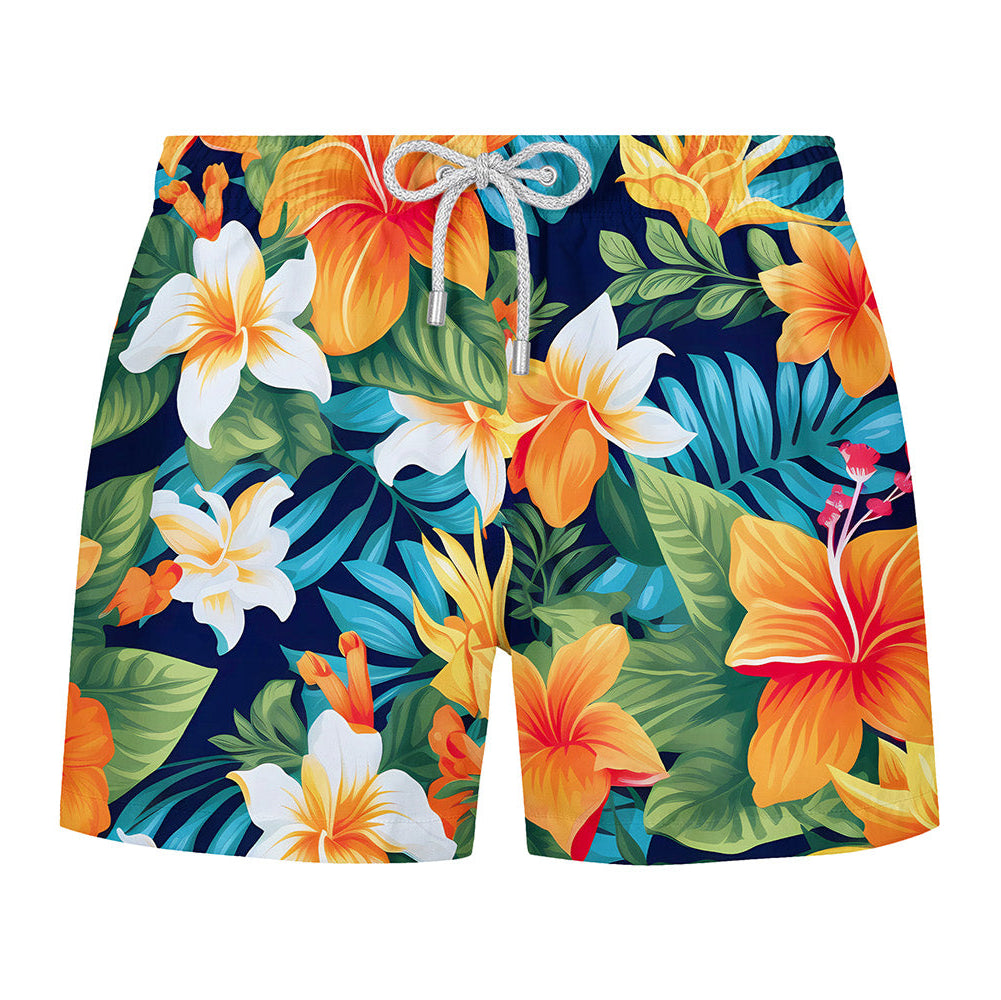 FLORAL - Premium Badehose Fullprint