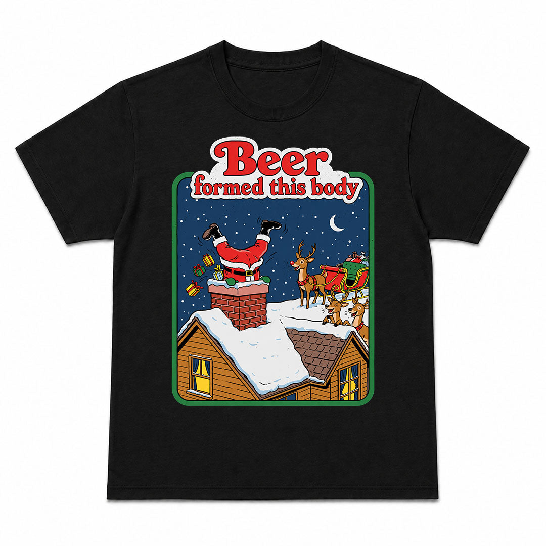 BEER FORMED THIS BODY - T-Shirt de Noël