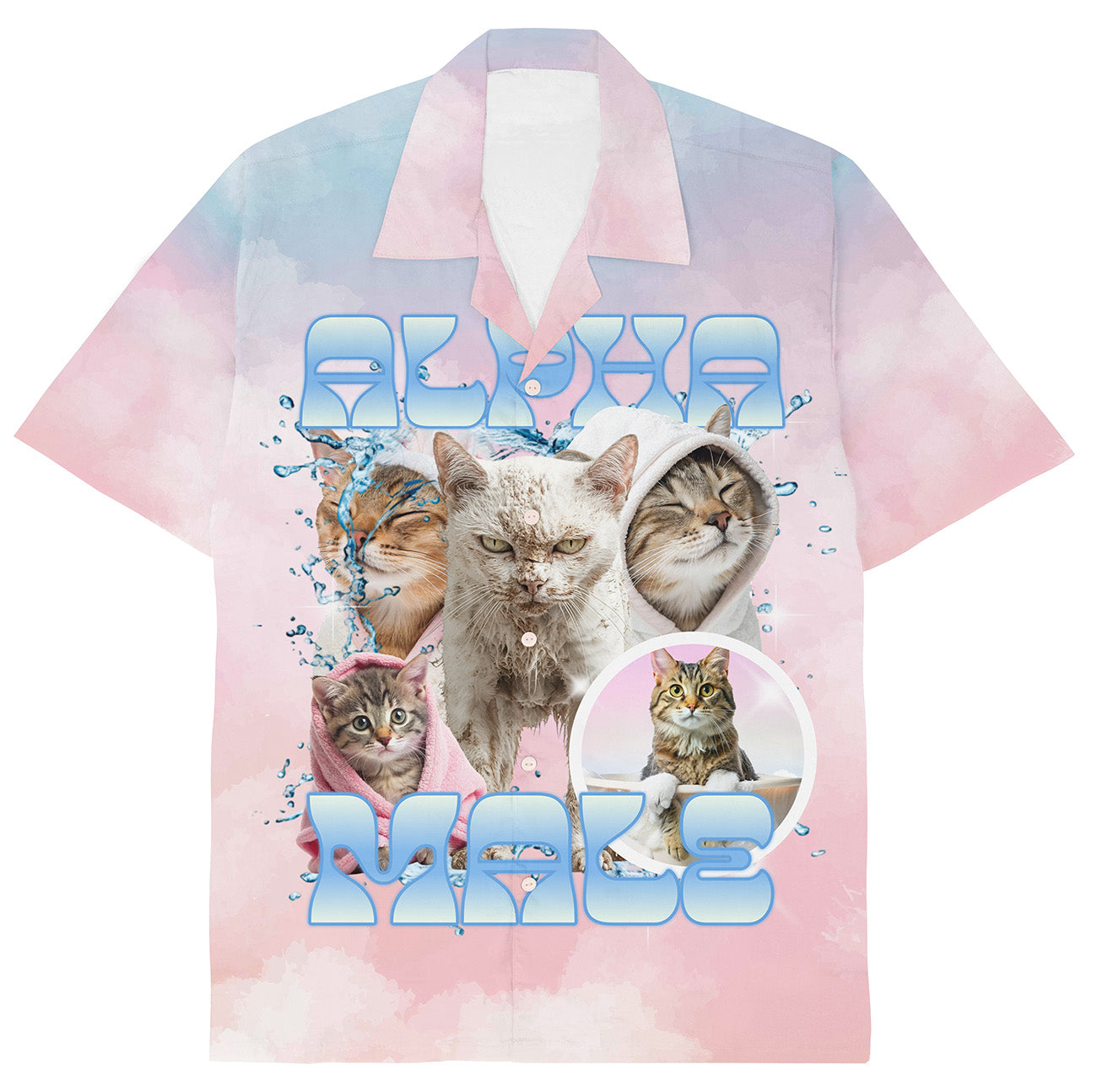 ALPHA MALE - Hawaiihemd