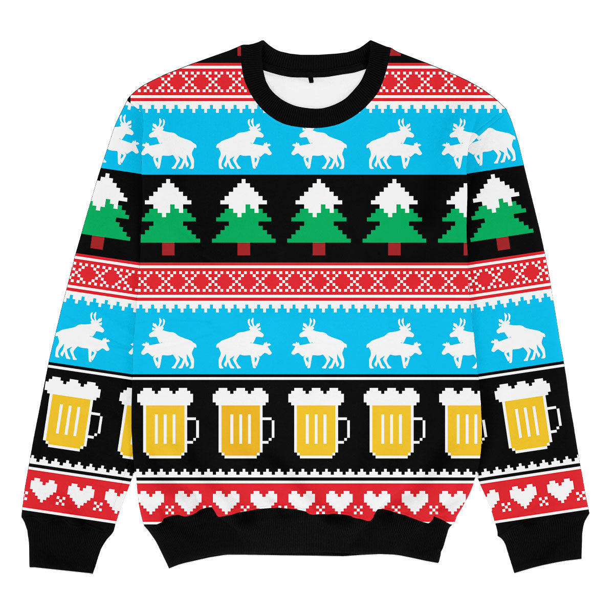 HOLIDAY PATTERN - Pull de Noël Signature