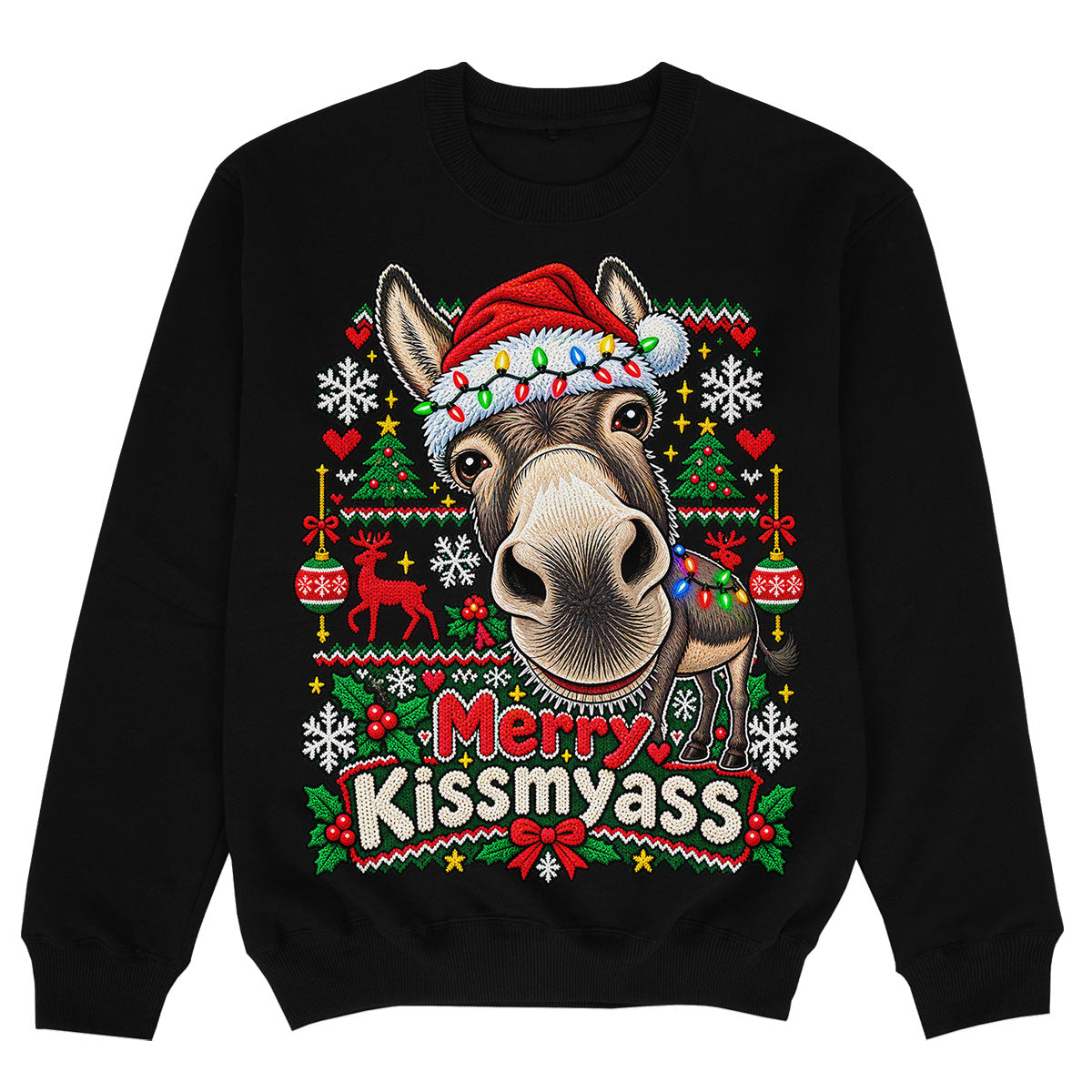 MERRY KISSMYASS - Premium Sweater