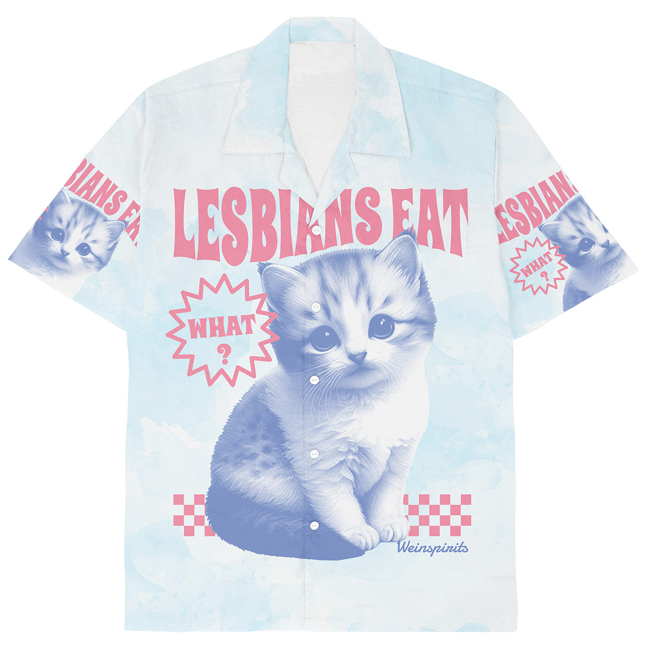 LESBIANS EAT WHAT - Hawaiian shirt