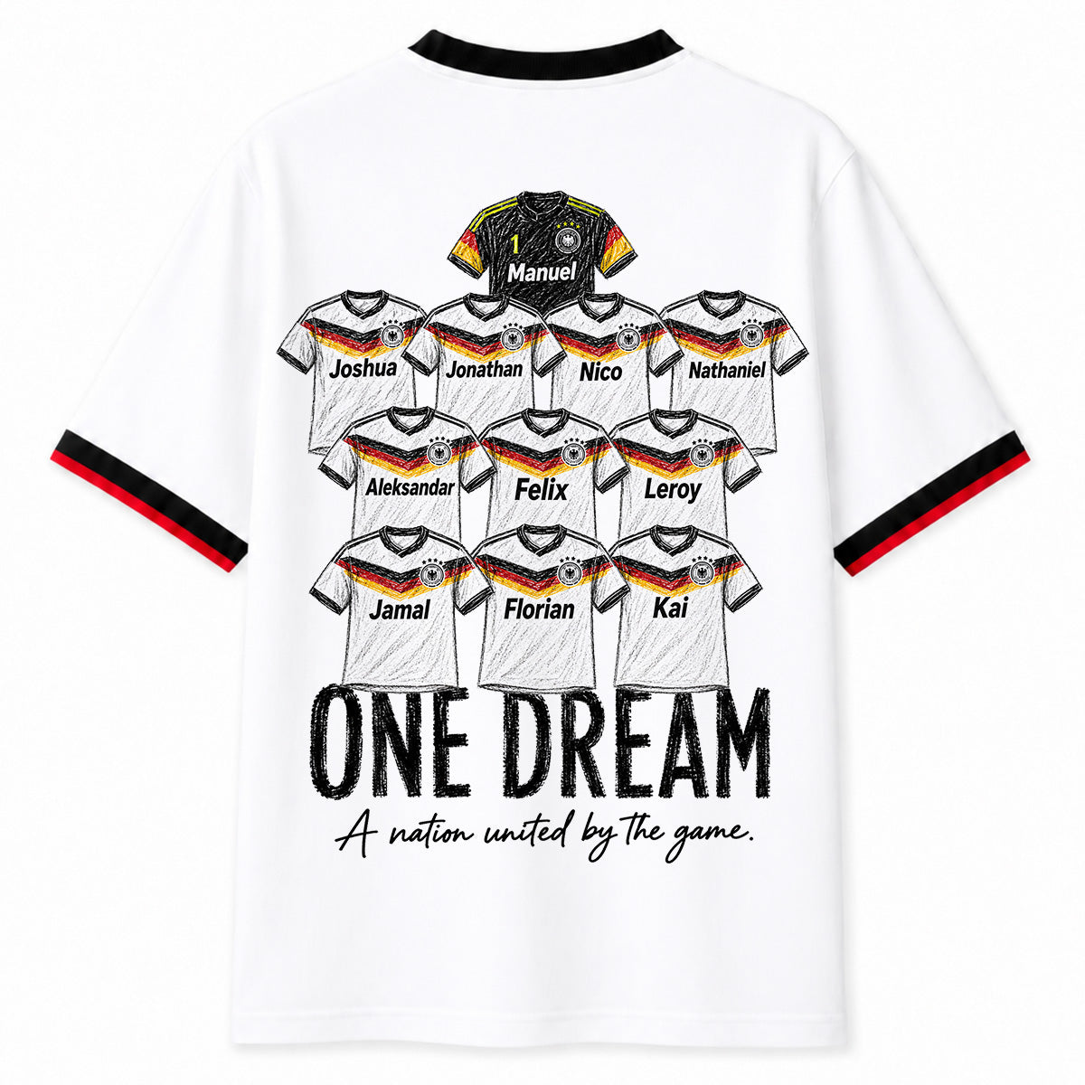ONE DREAM - Premium Trikot Unisex