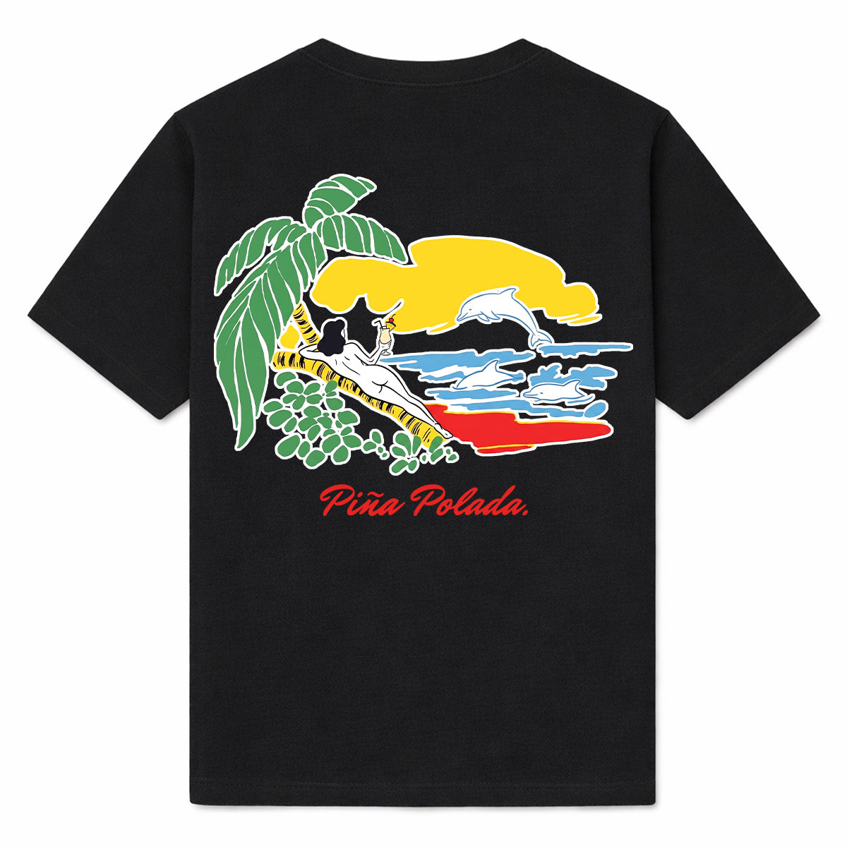 PINA POLADA - Premium T-Shirt Backprint