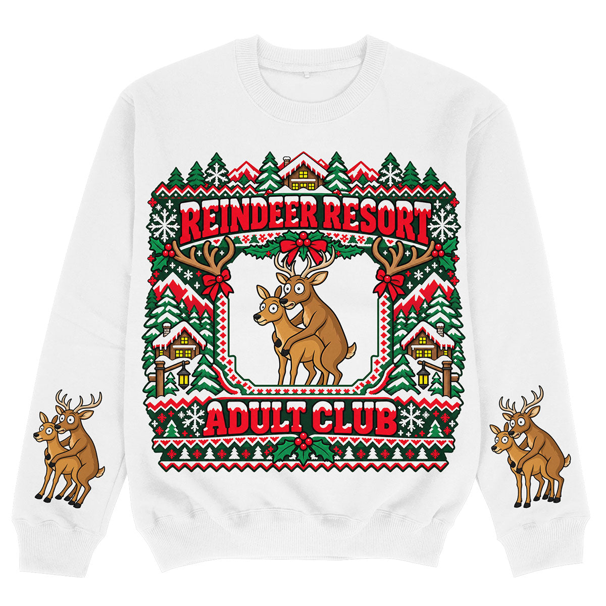 REINDEER RESORT - Sweatshirt Premium