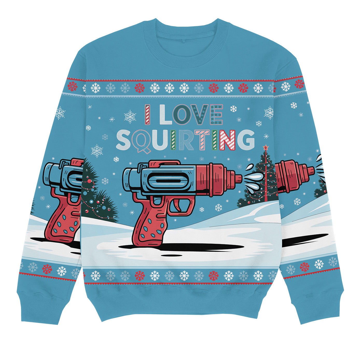SQUIRTING - Christmas Ugly Sweater