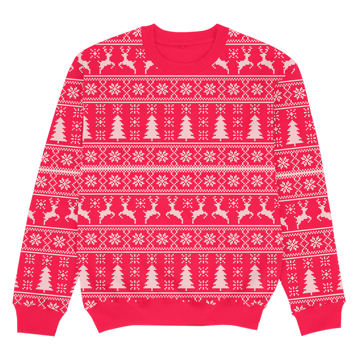 REINDEERS RED - Pull de Noël Signature
