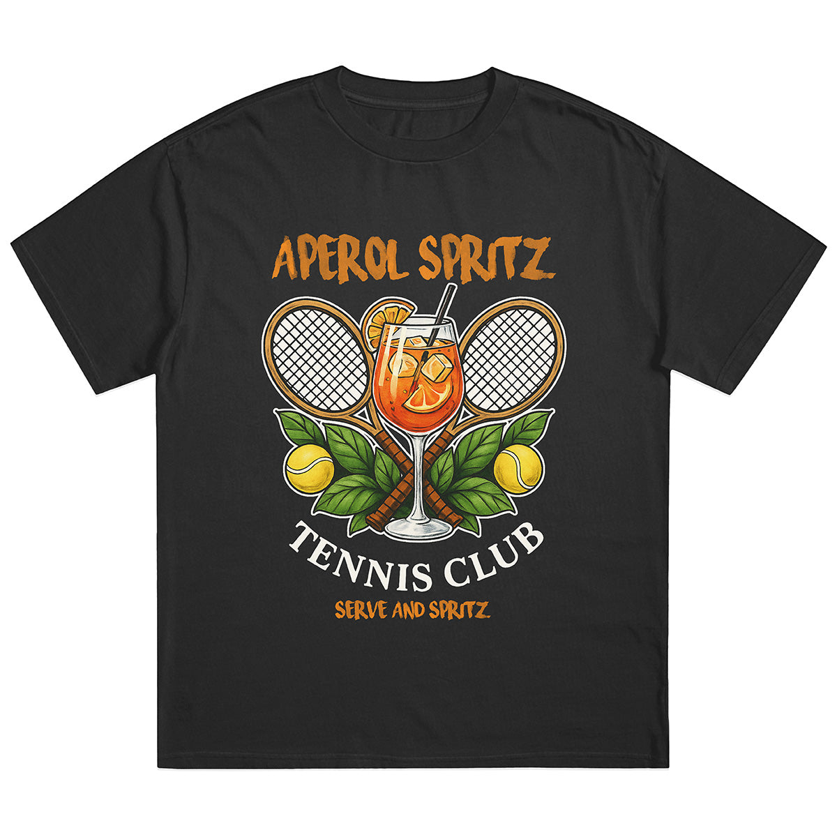 APEROL SPRITZ TENNIS CLUB - Premium Shirt Unisex