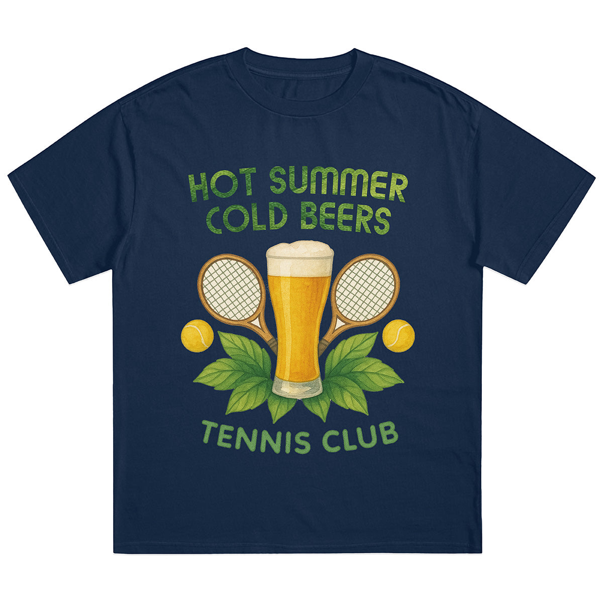 HOT SUMMER COLD BEER - Premium T-Shirt Unisex