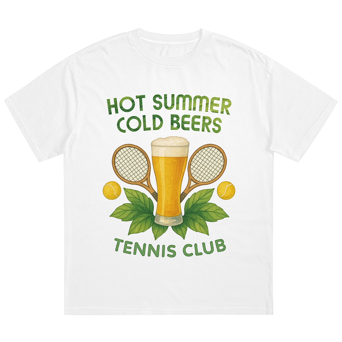 HOT SUMMER COLD BEER - Premium T-Shirt Unisex