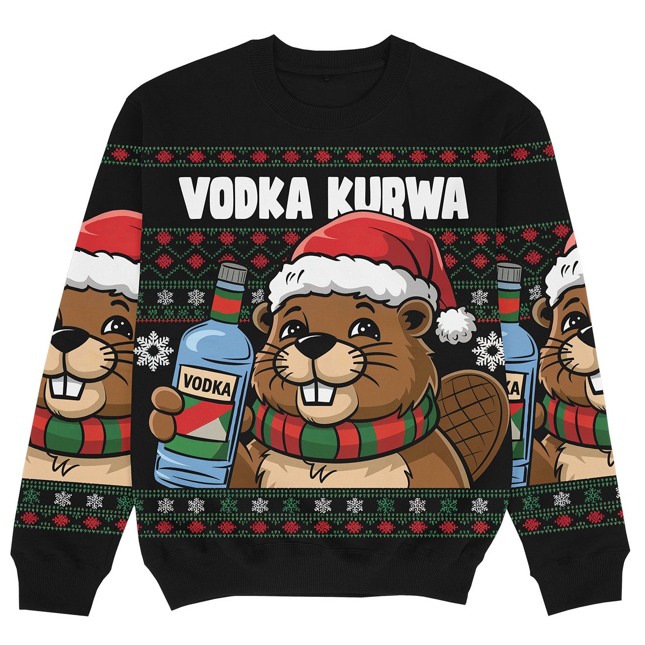 VODKA KURWA - Christmas Ugly Sweater