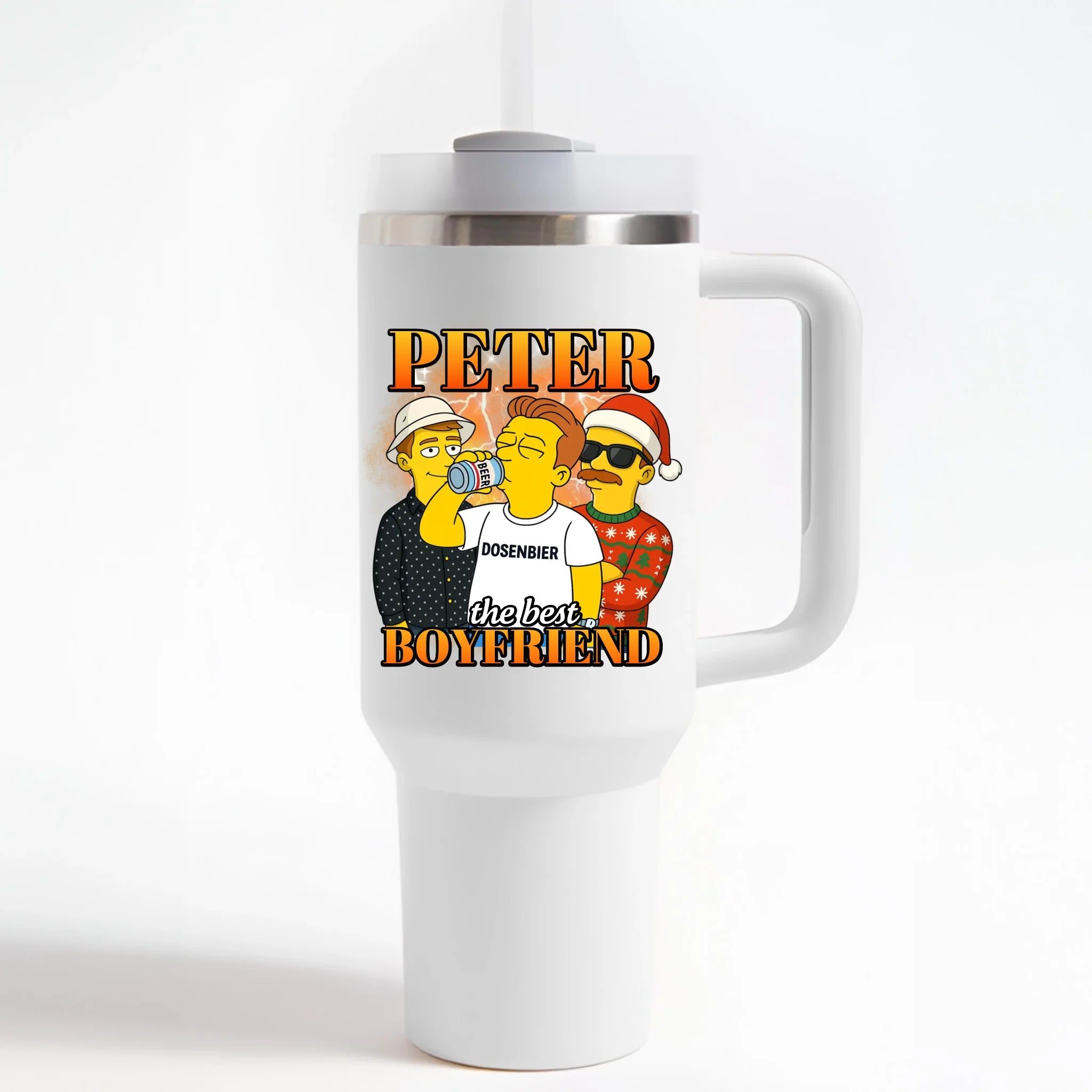 BOYFRIEND COMIC BOOTLEG - Personalisierbarer Thermobecher