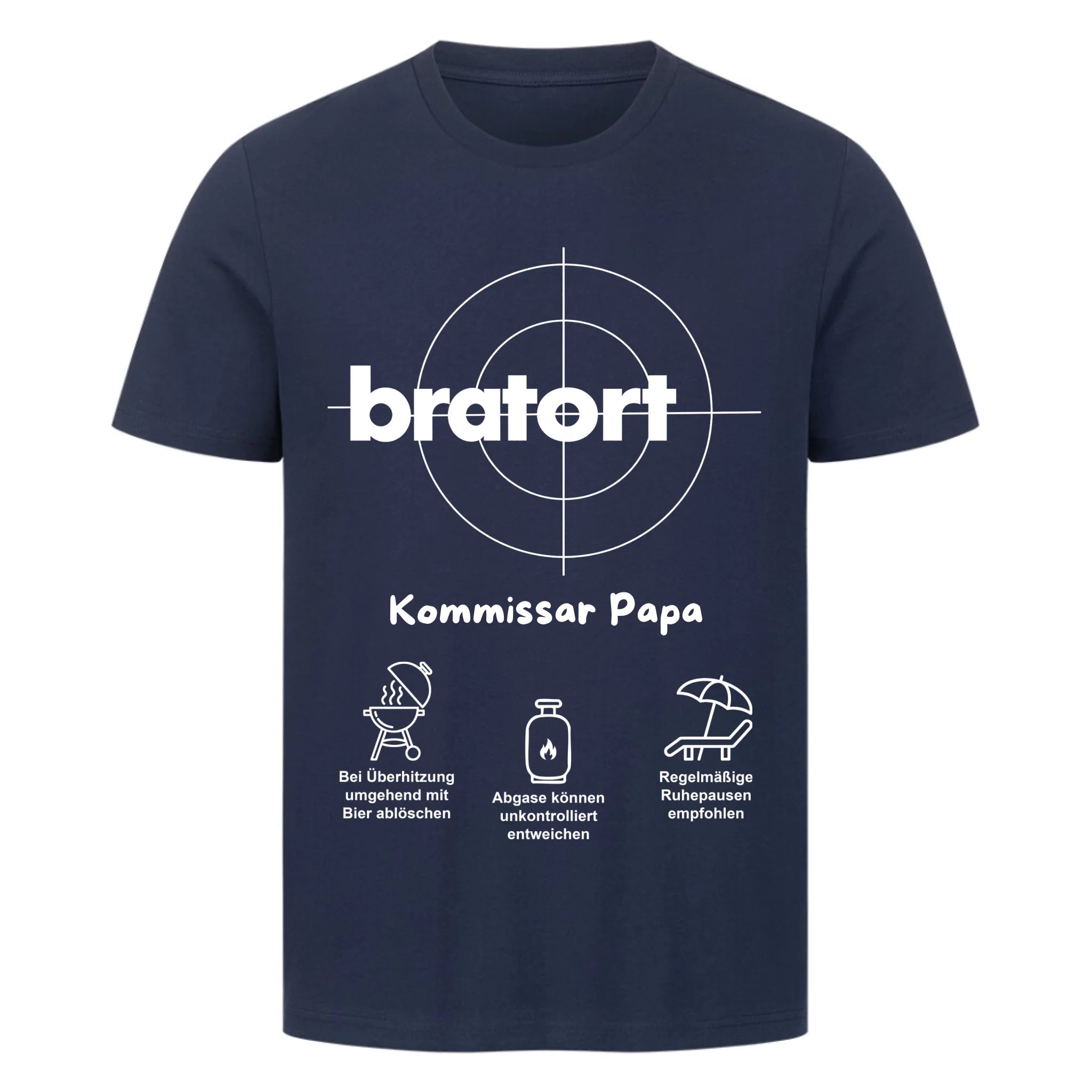 BRATORT KOMMISSAR - Presonalisierbares T-Shirt