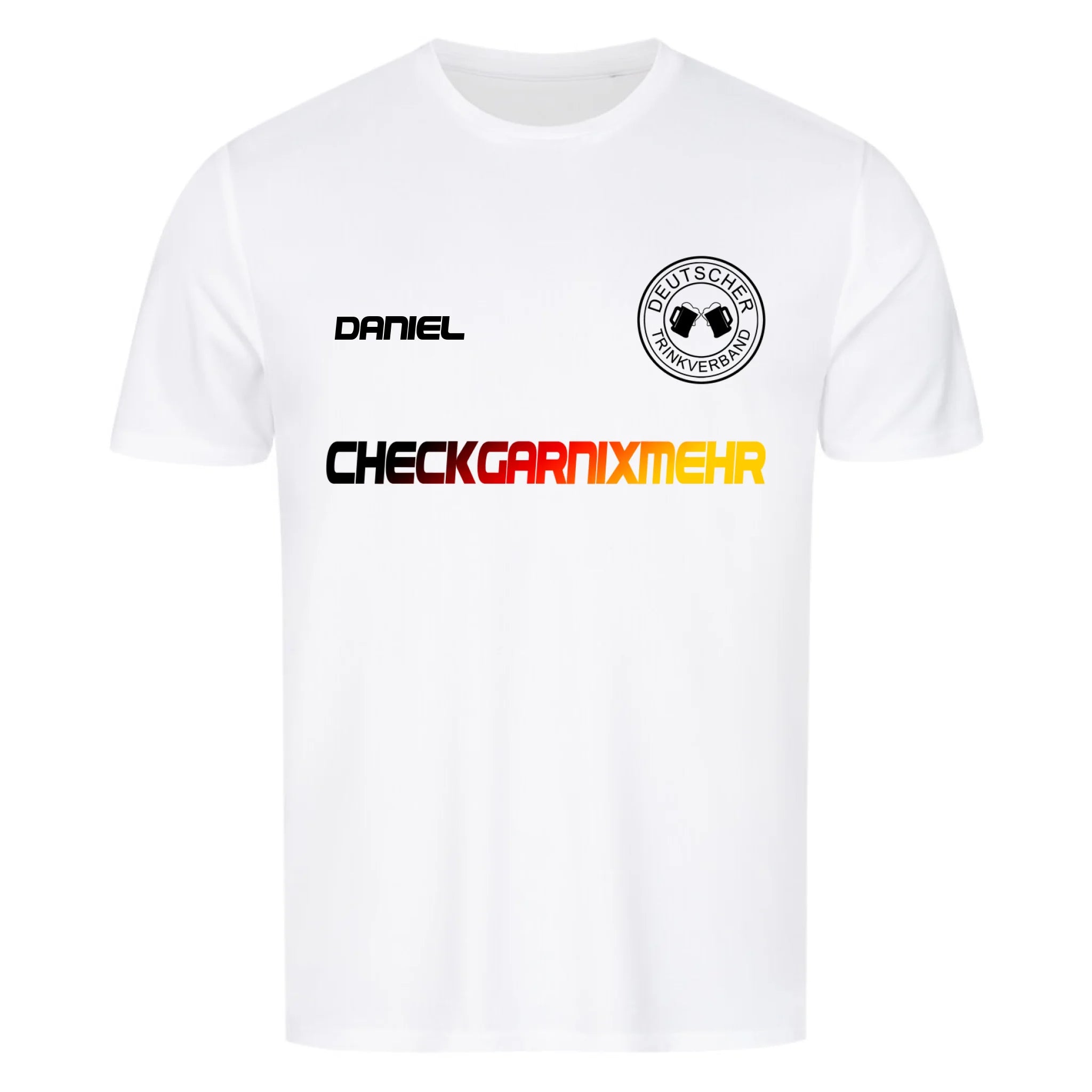 CHECKGARNIXMEHR - Personalisierbares Sport-Trikot