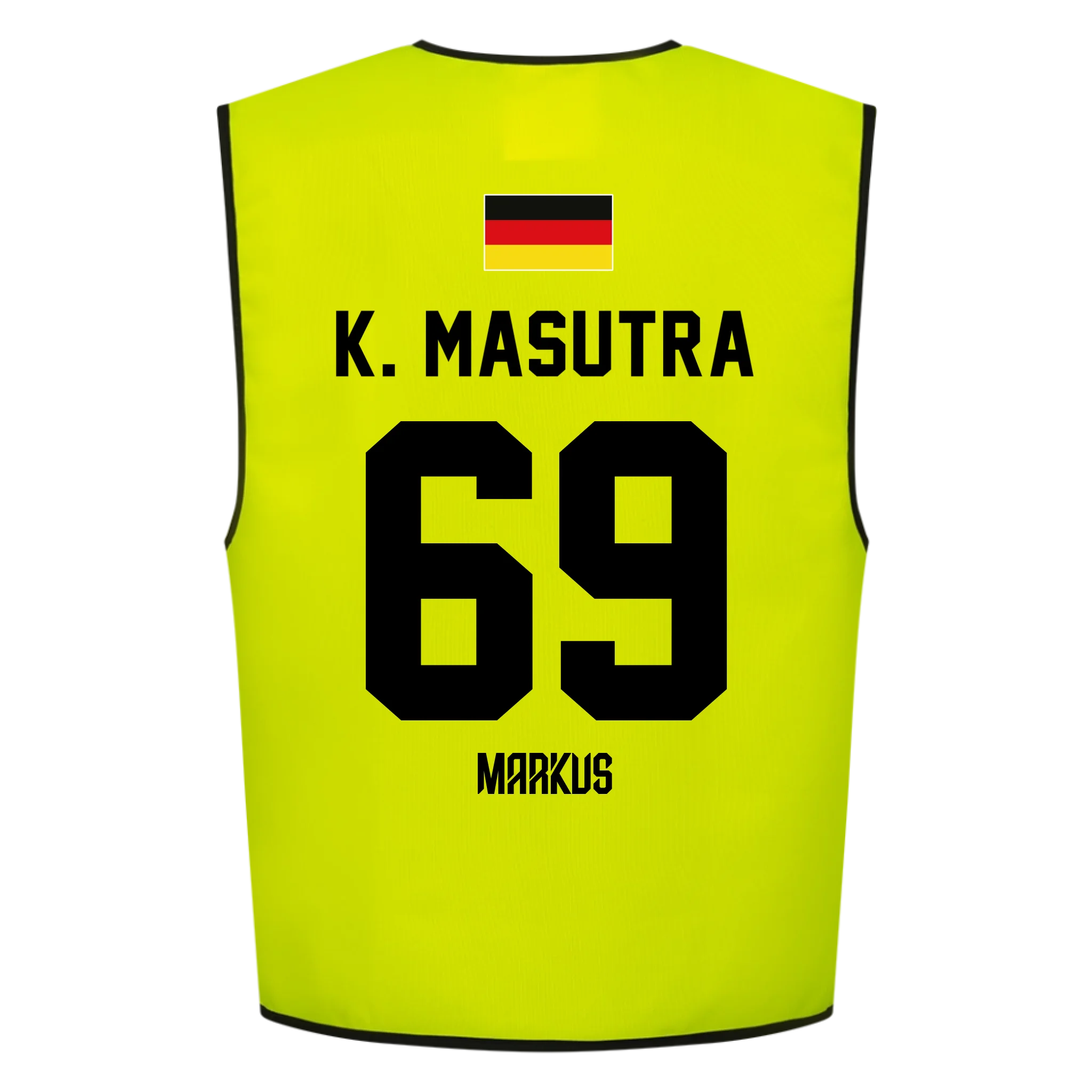 SAUFTRIKOT - Personalisierbare Warnweste