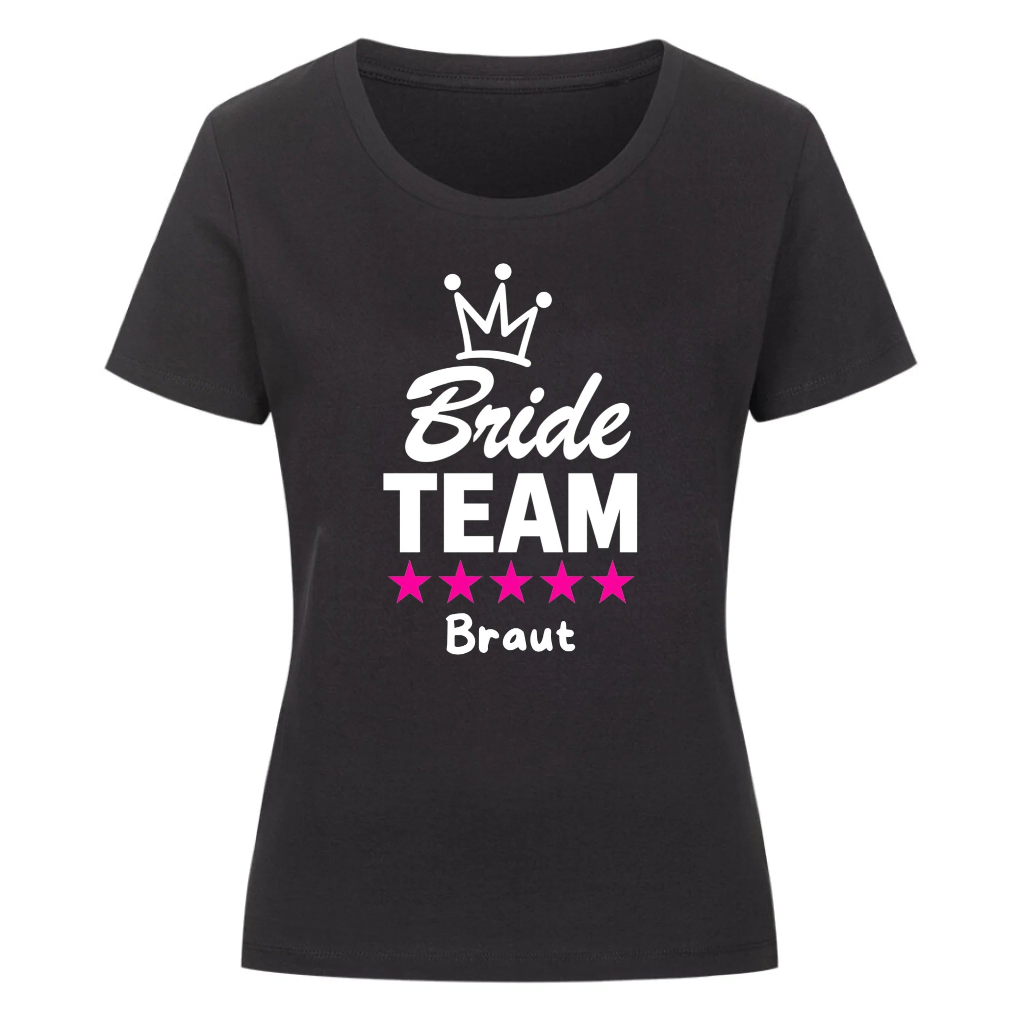 BRIDE TEAM - Personalisierbares T-Shirt Damen