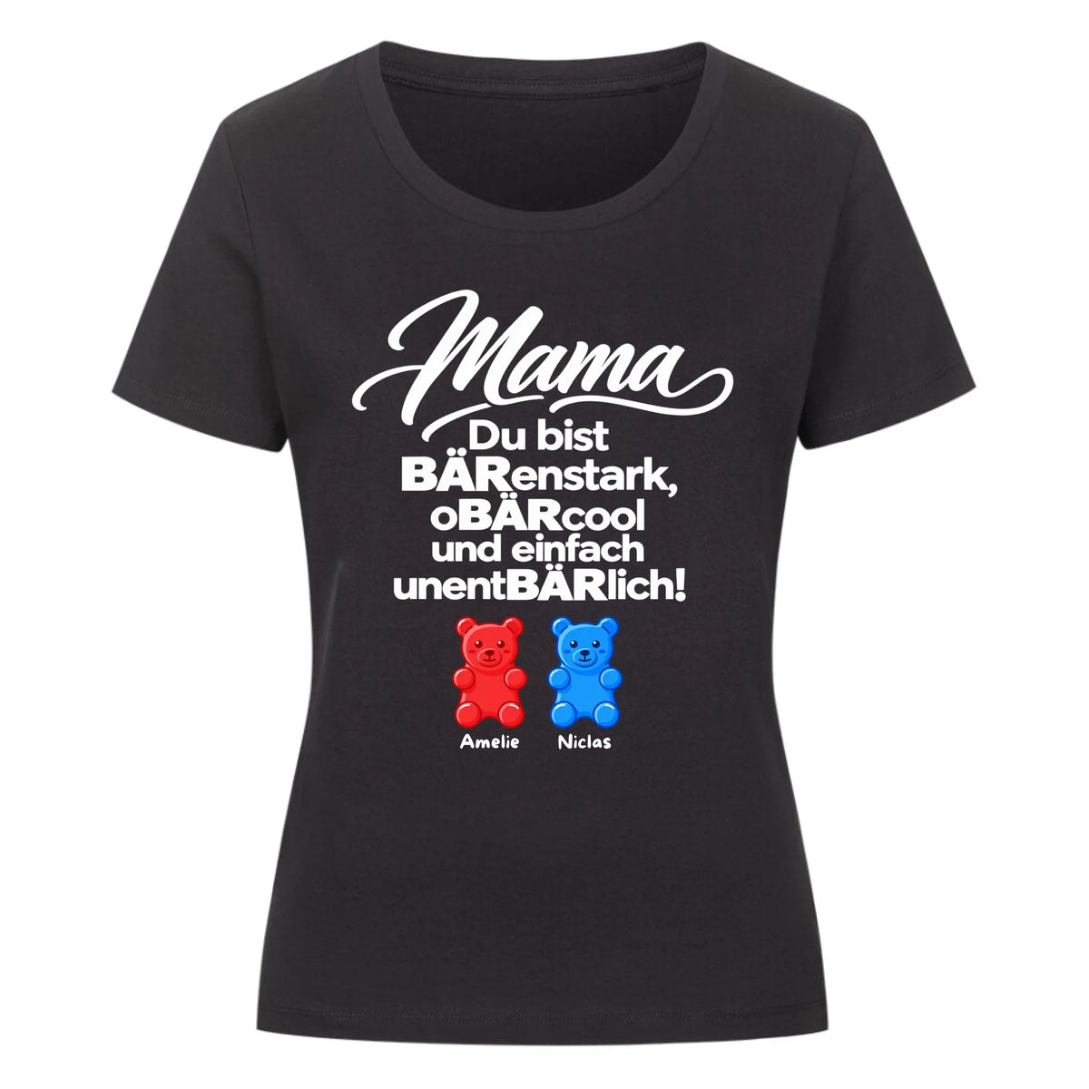 MAMA BÄR - Personalisierbares T-Shirt Damen