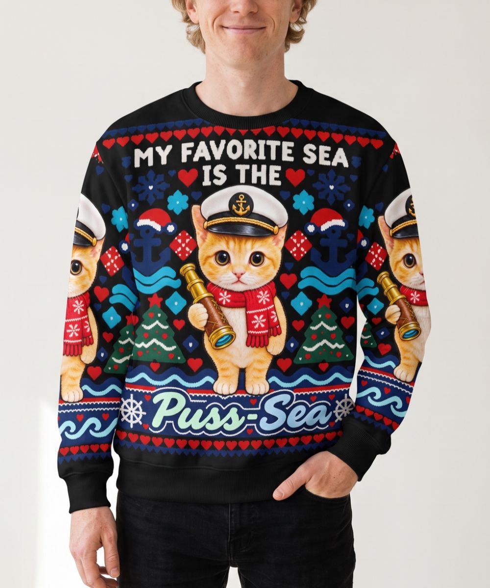 FAVORITE SEA - Signature Christmas Sweater