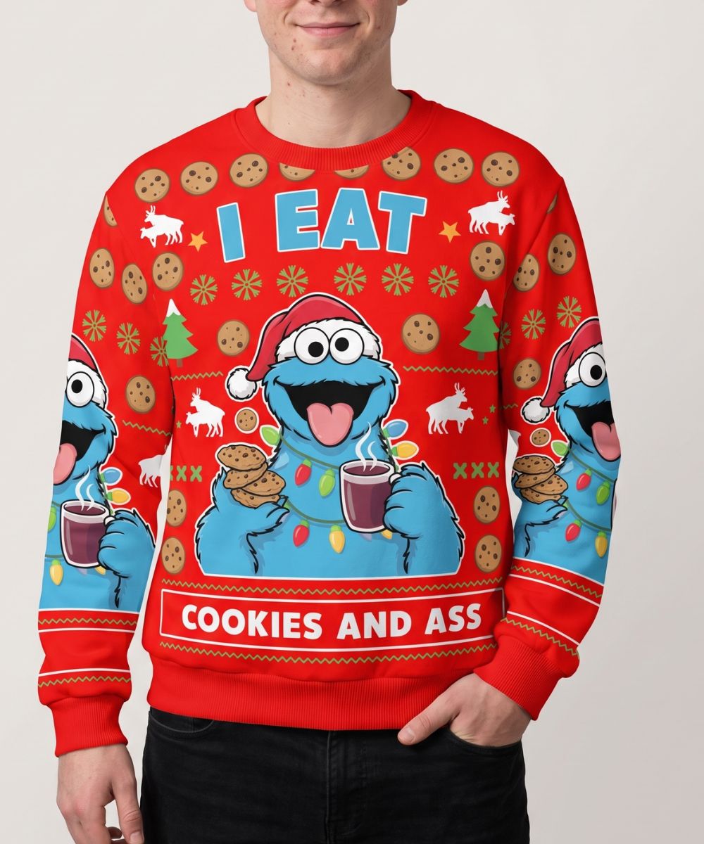 COOKIES & ASS - Maglione Natalizio Signature