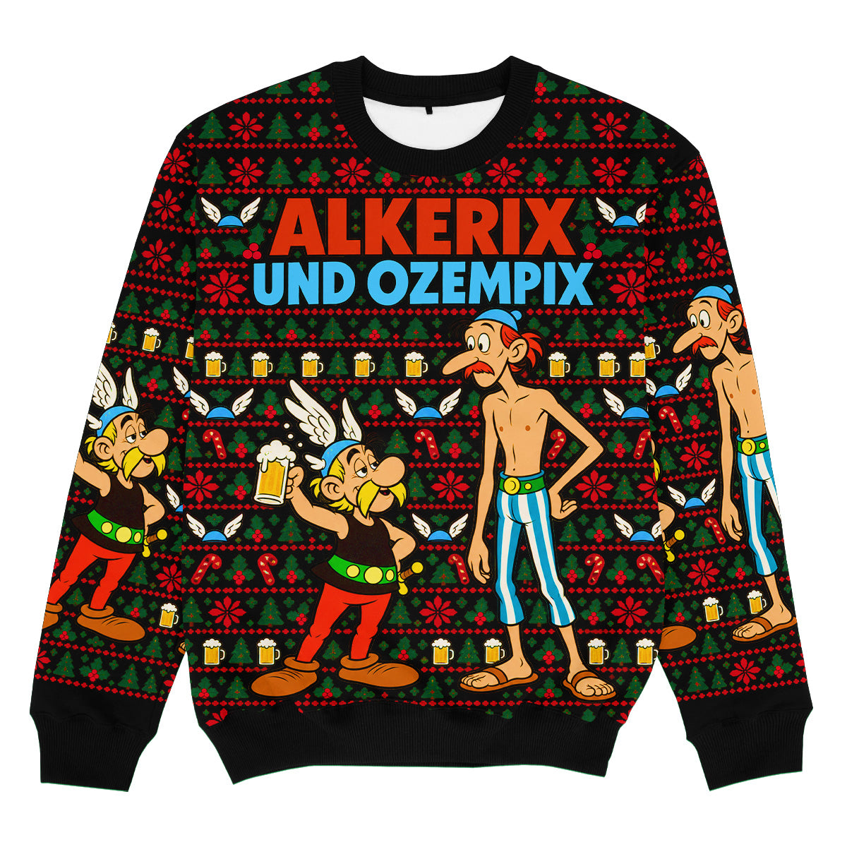 ALKERIX UND OZEMPIX - Signature Kersttrui