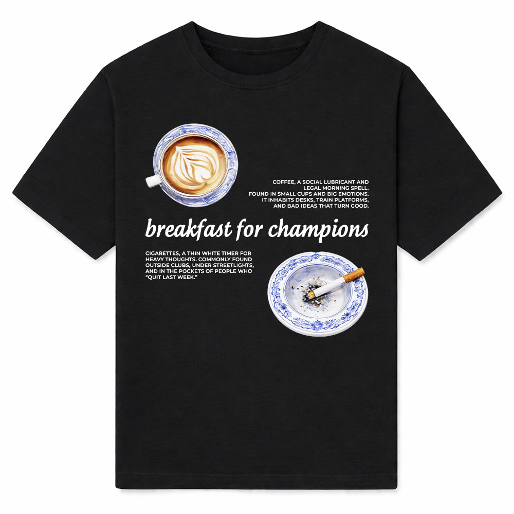 BREAKFAST FOR CHAMPIONS - Premium Shirt Unisex