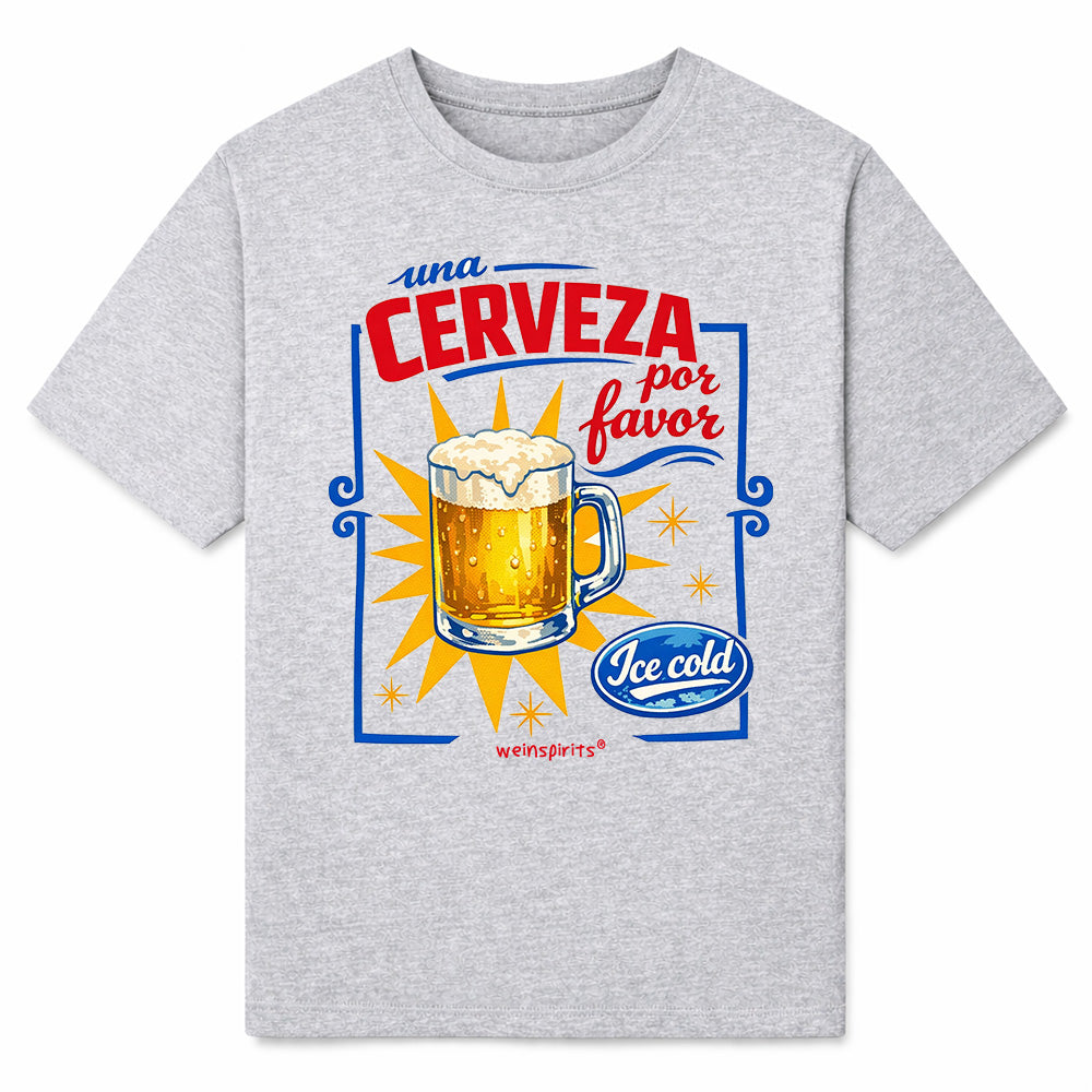 UNA CERVEZA POR FAVOR - Premium T-Shirt Unisex