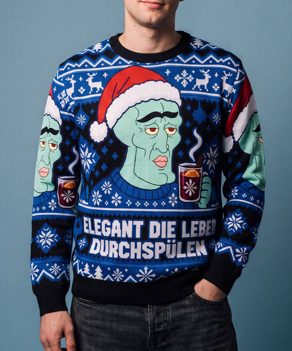 ELEGANT DIE LEBER DURCHGESPÜLT - Signature Christmas Sweater