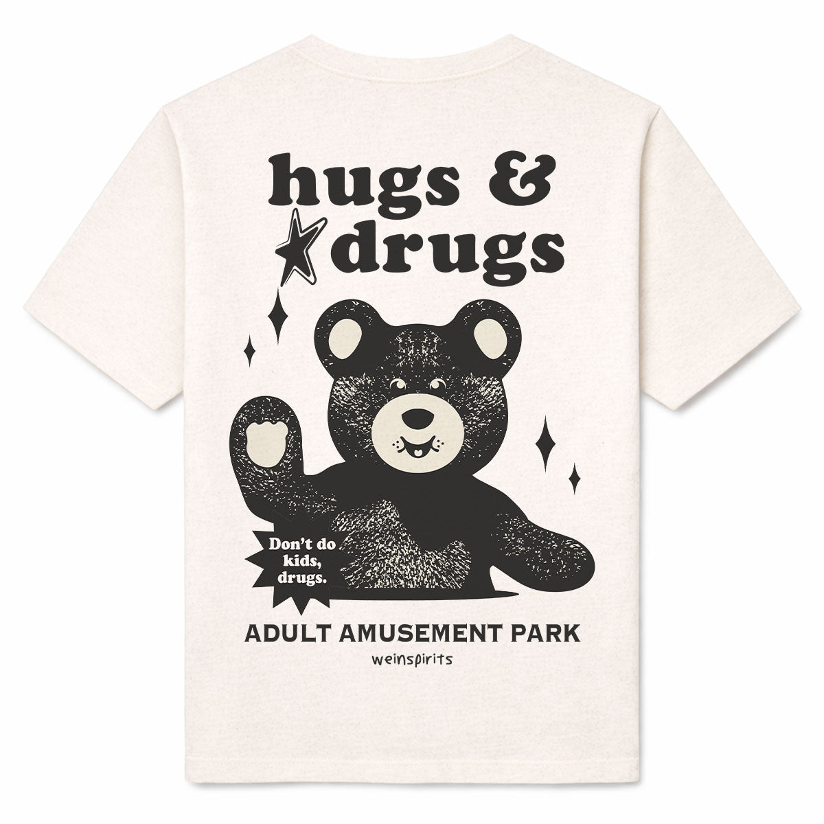 ADULT AMUSEMENT PARK - Premium T-Shirt Backprint