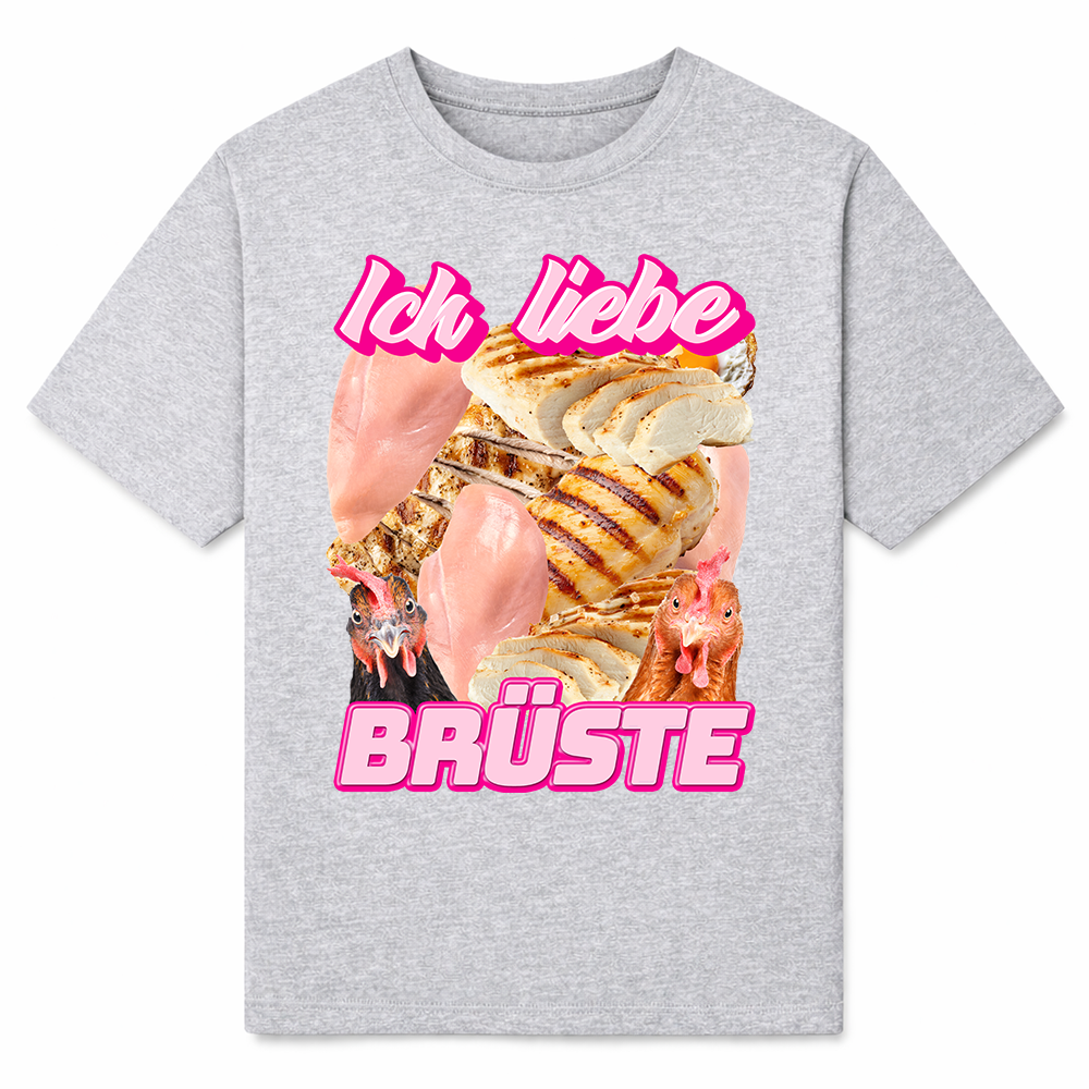 ICH LIEBE BRÜSTE - Premium T-Shirt Unisex