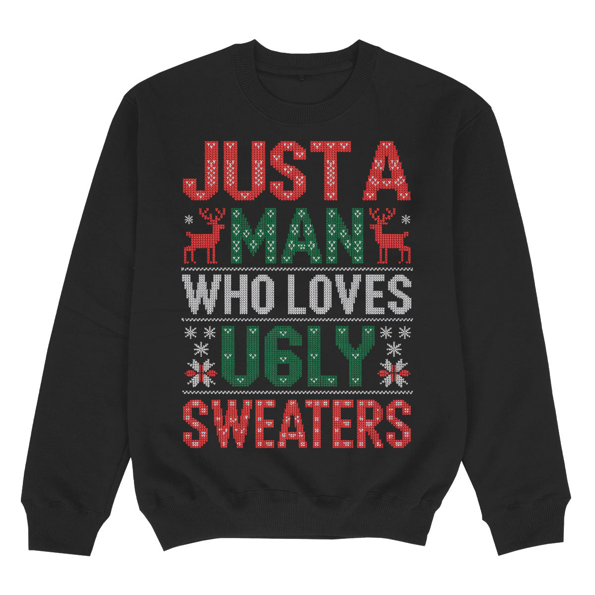 JUST A MAN - Premium Sweater