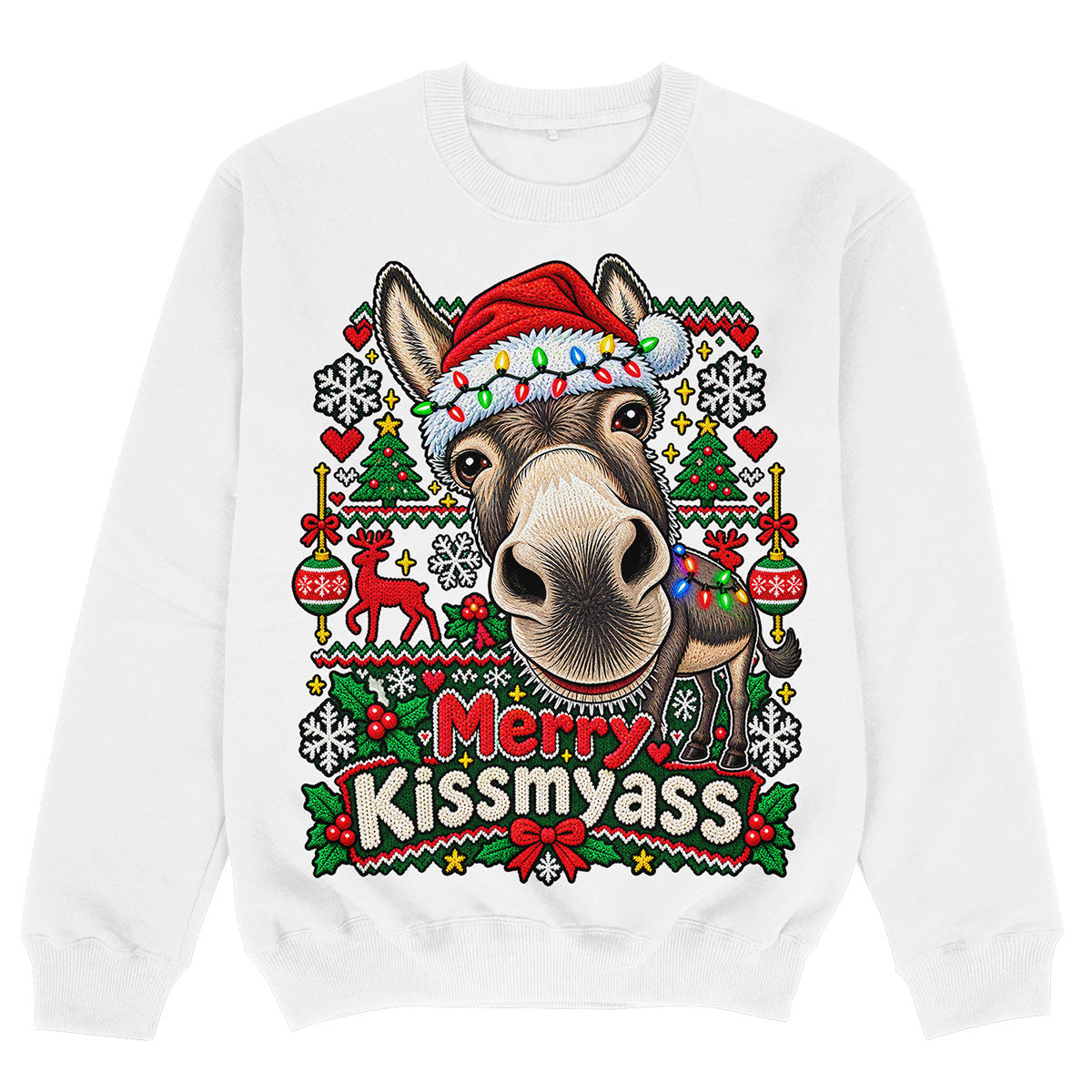 MERRY KISSMYASS - Premium Sweater