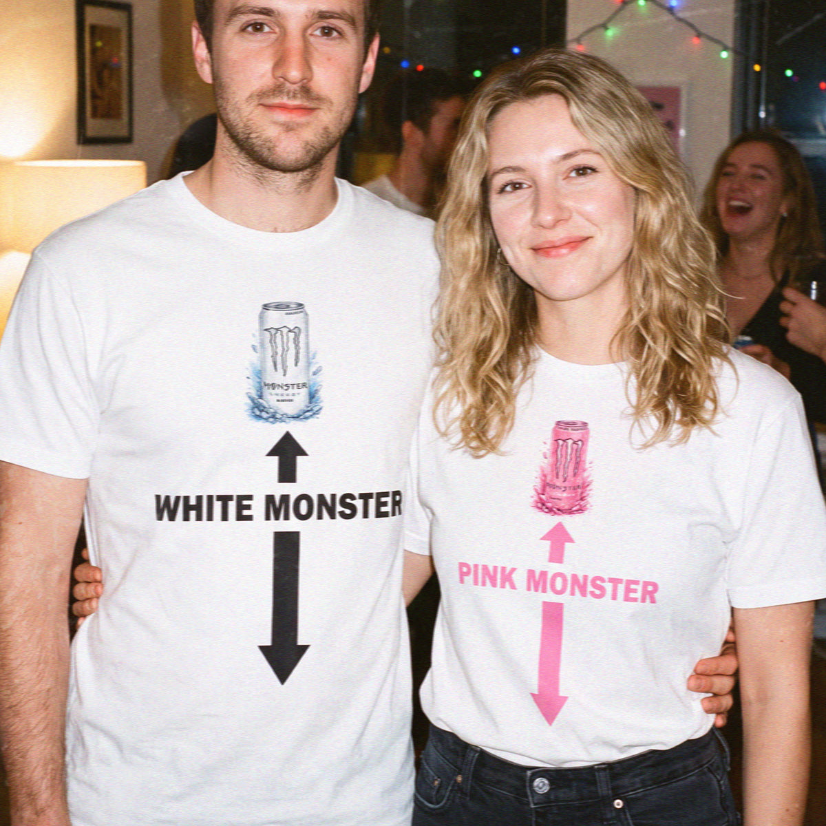 WHITE MONSTER - Premium Shirt Unisex