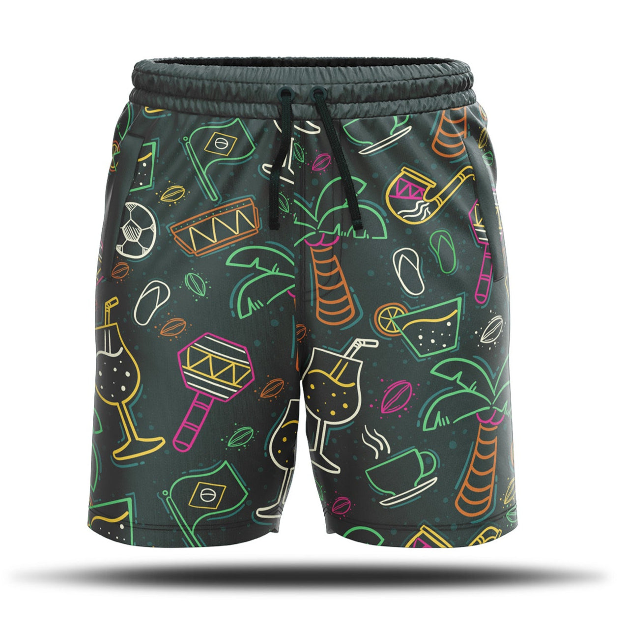 NEON SIGNS - Fullprint Badeshort
