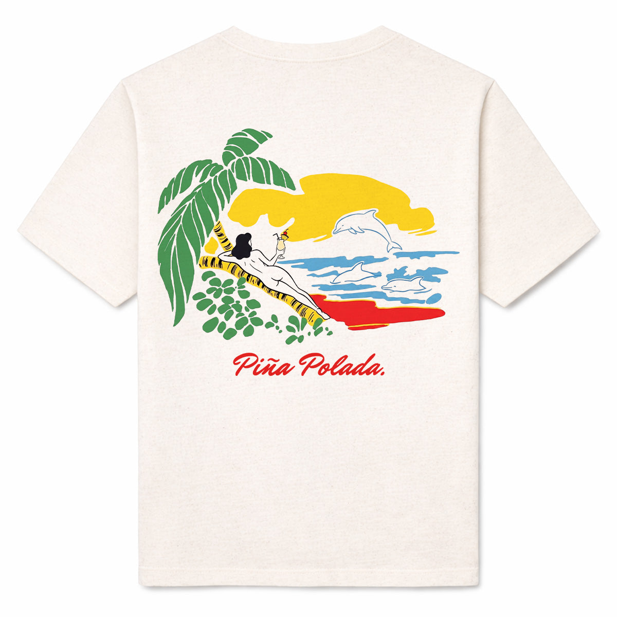 PINA POLADA - Premium T-Shirt Backprint