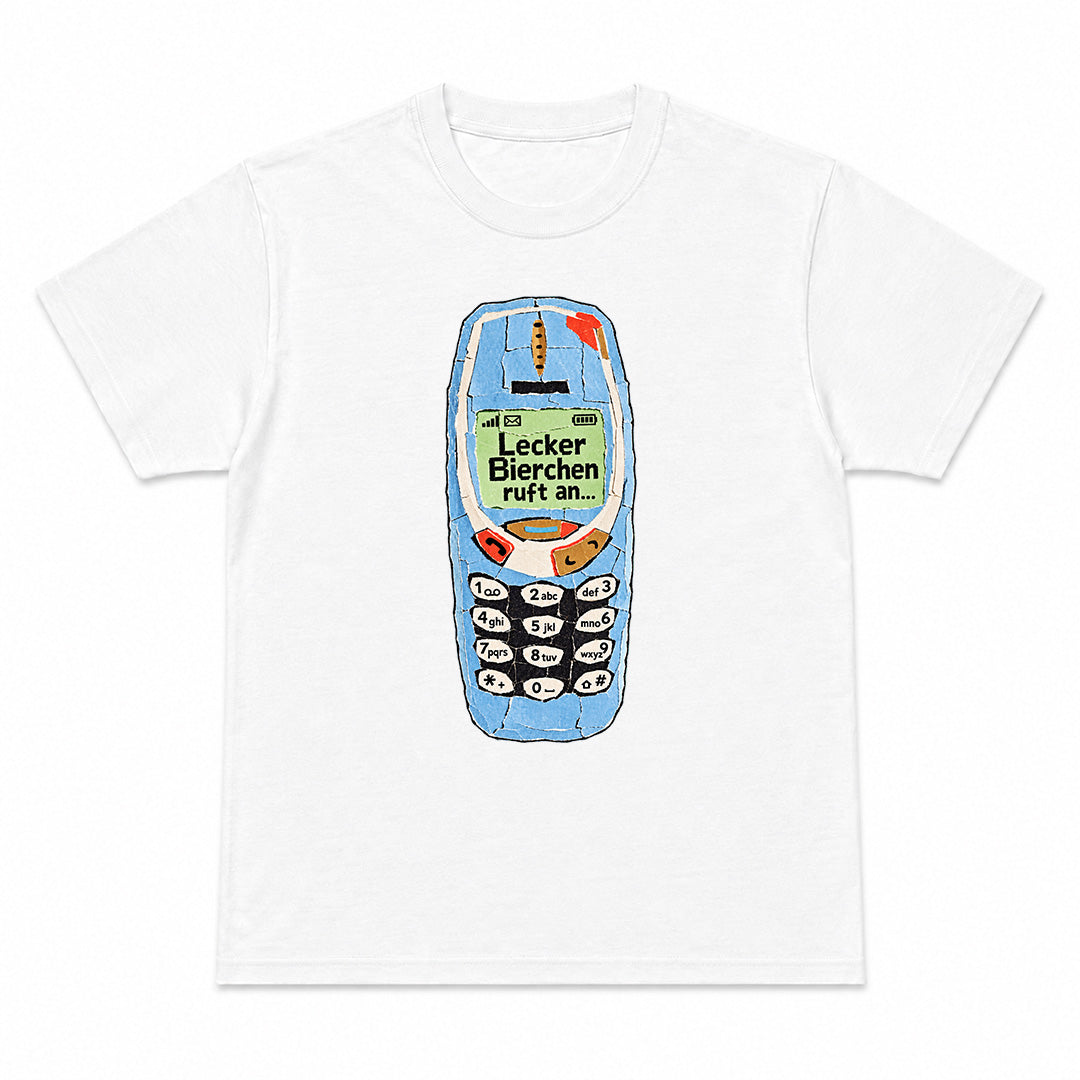 LECKER BIERCHEN RUFT AN - Premium T-Shirt Unisex