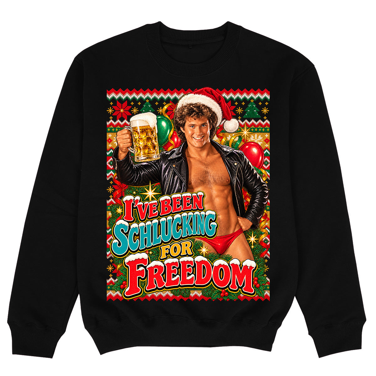 SCHLUCKING FOR FREEDOM - Premium Sweater