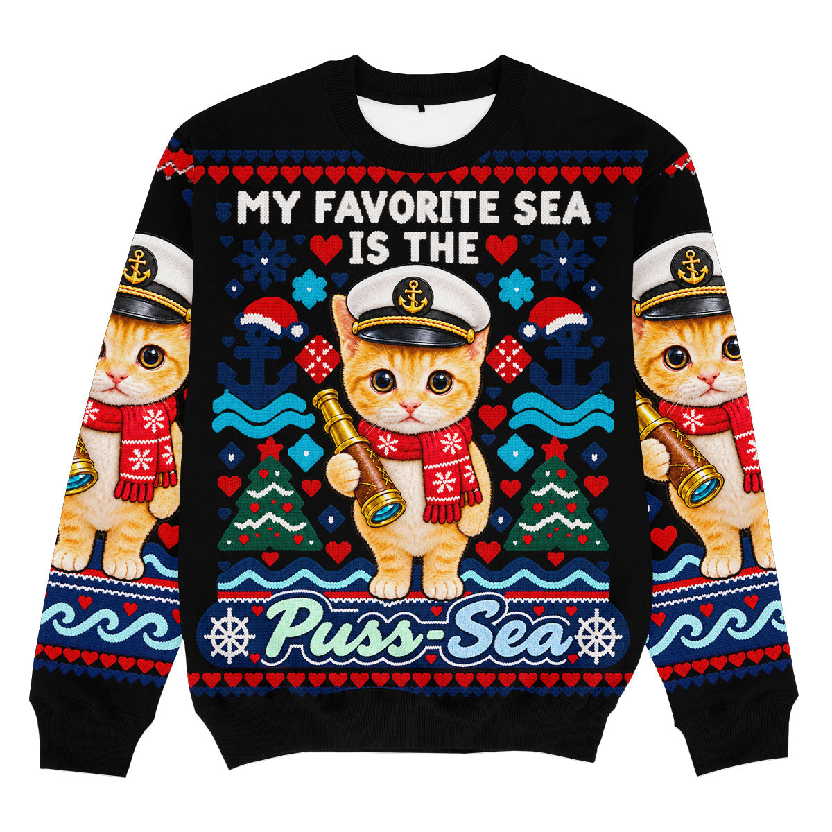 FAVORITE SEA - Signature Christmas Sweater