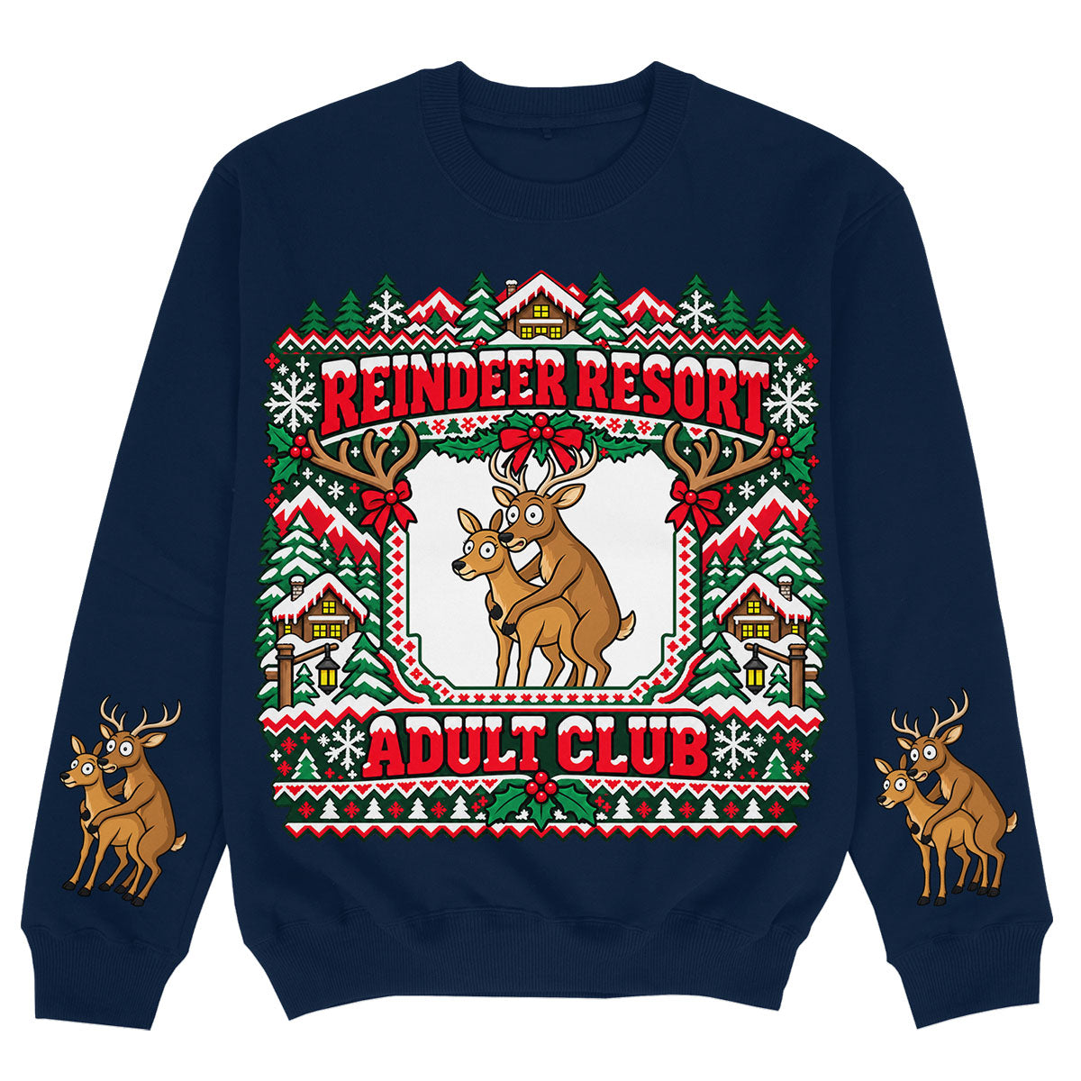 REINDEER RESORT - Sweatshirt Premium
