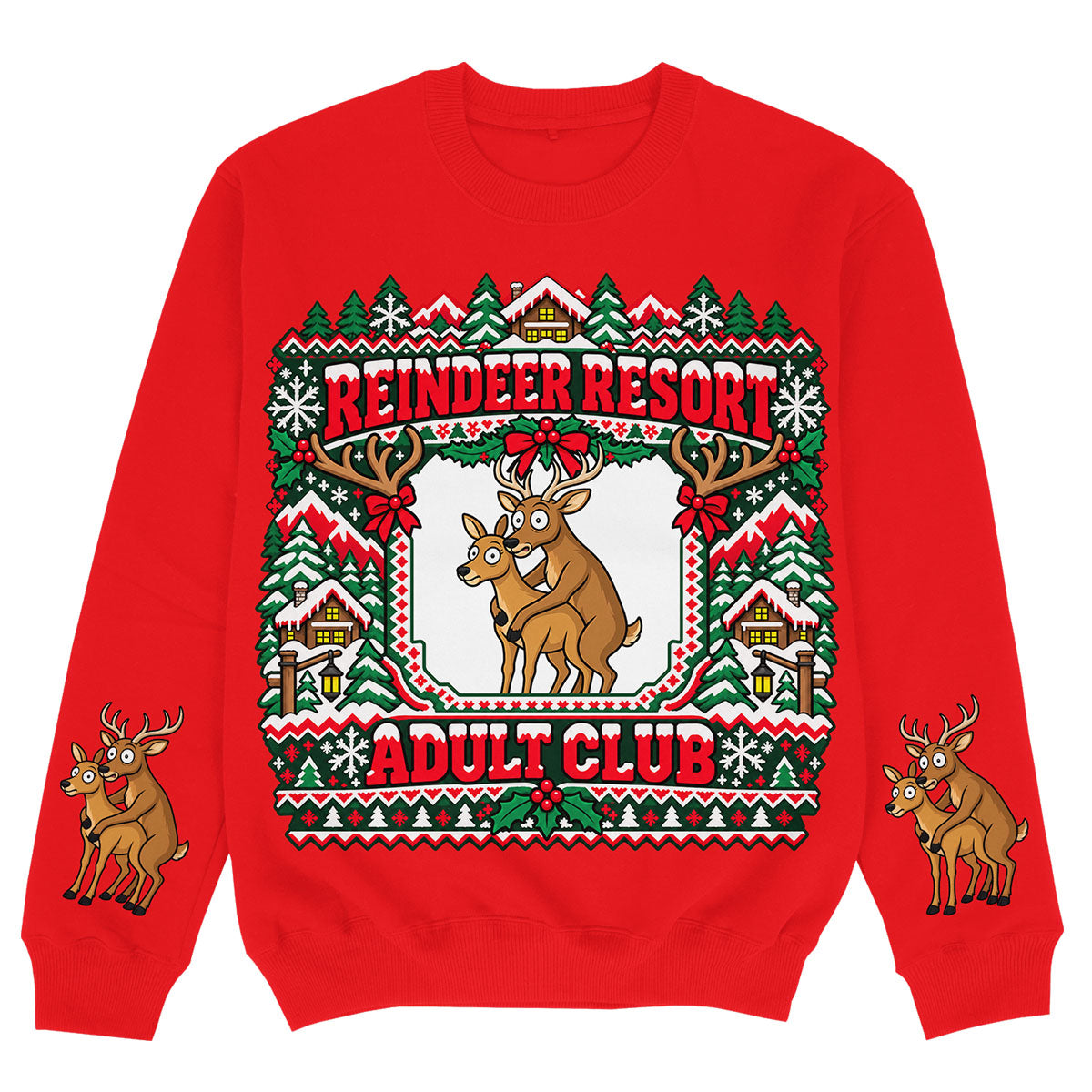 REINDEER RESORT - Sweatshirt Premium