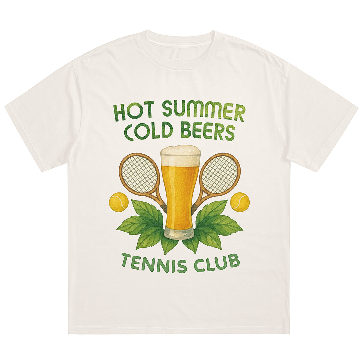 HOT SUMMER COLD BEER - Premium T-Shirt Unisex