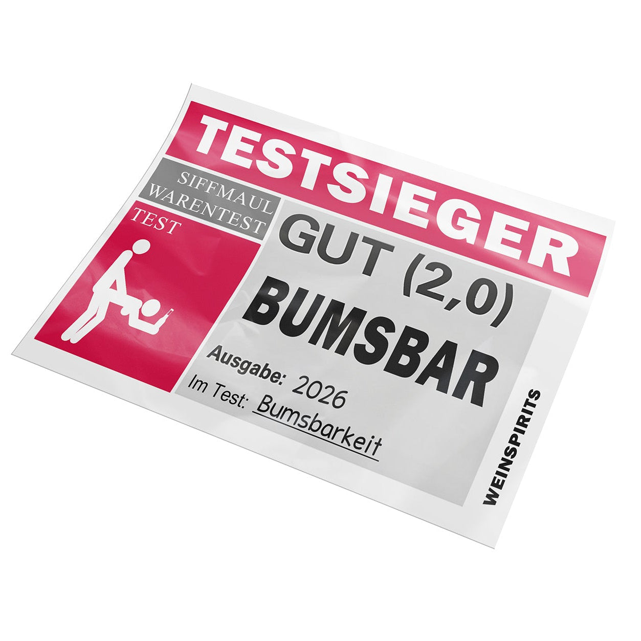 BUMSBAR - Sticker