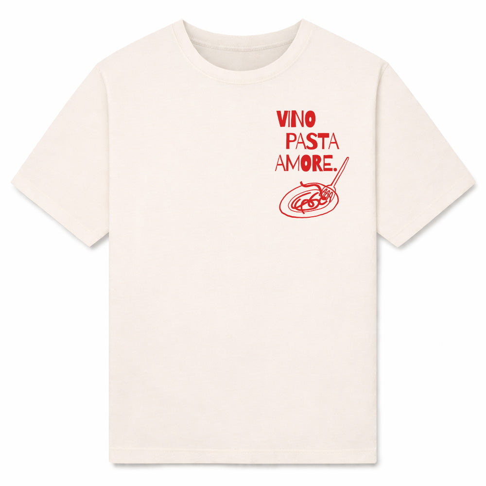 VINO PASTA AMORE - Premium T-Shirt