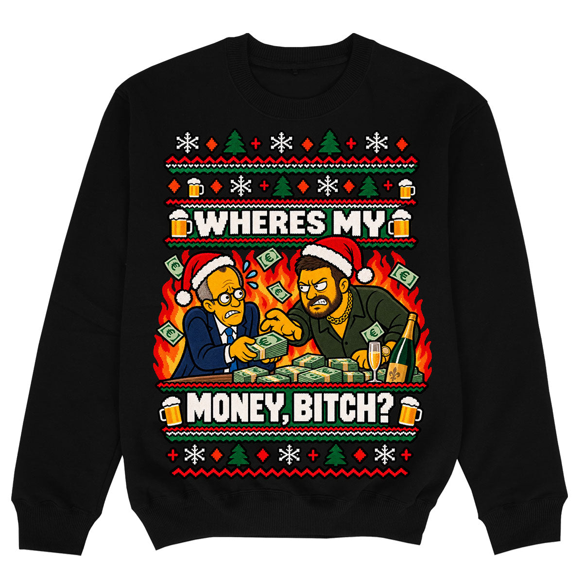 WHERE'S MY MONEY - Premium Sweater