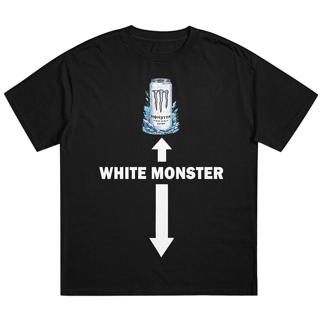 WHITE MONSTER - Premium Shirt Unisex